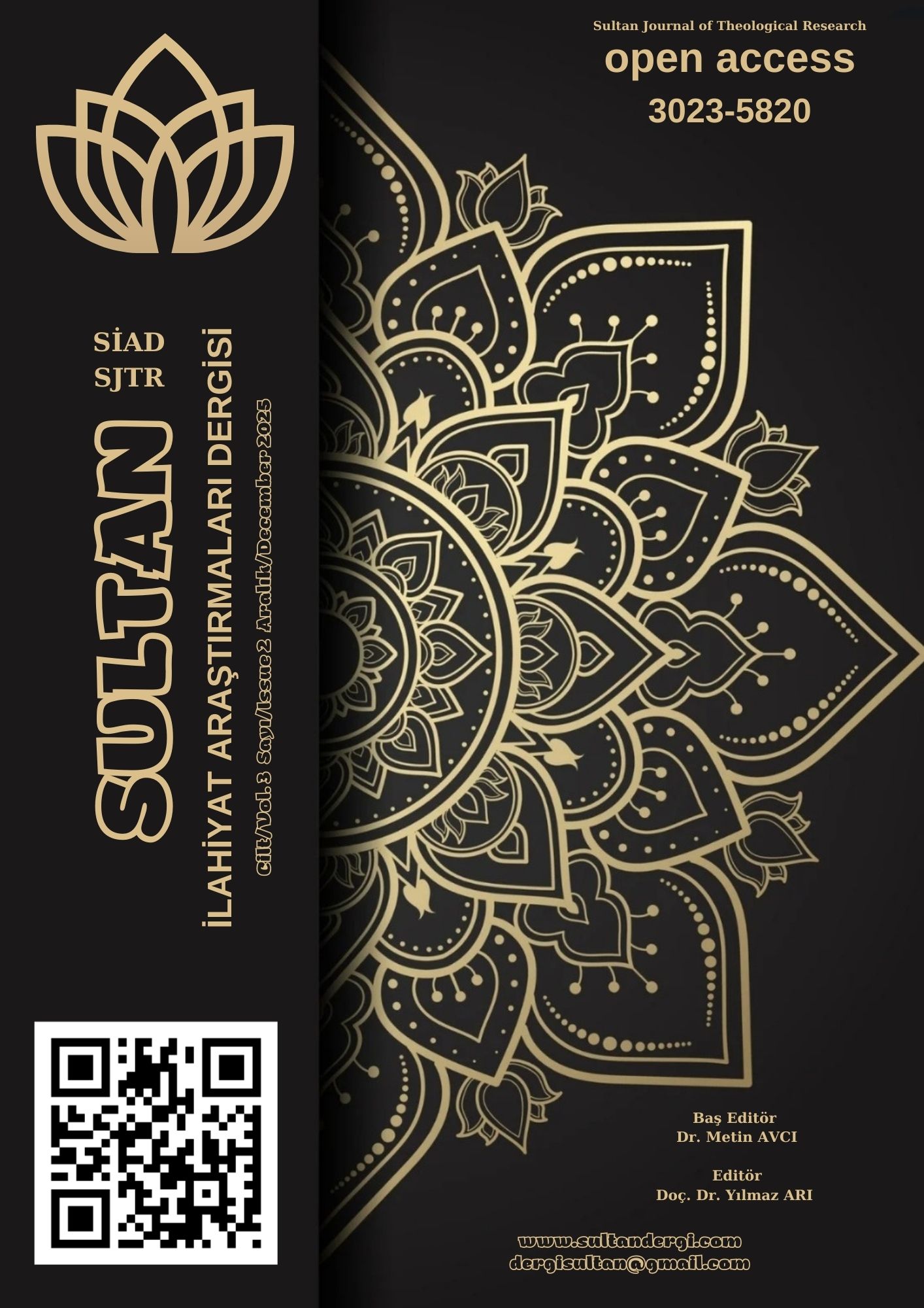 					Cilt 3 Sayı 2 (2025): Gelecek Sayı: ARALIK 2025 Gör
				